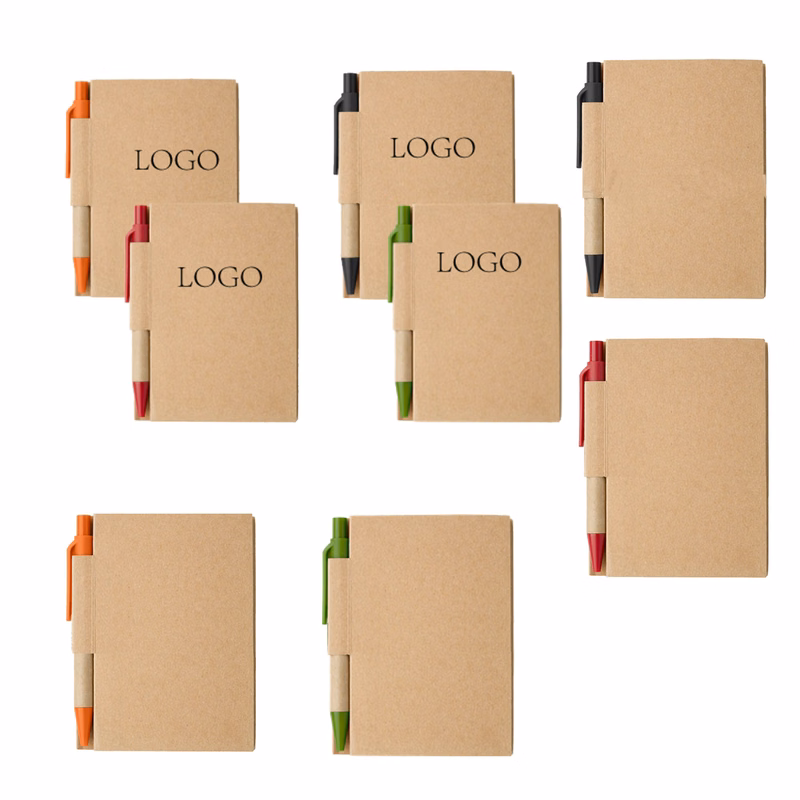 Environmentally Friendly Kraft Paper Notebook