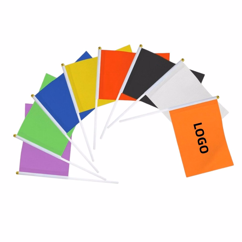 Premium Polyester 5.5x8.3 Hand Flag