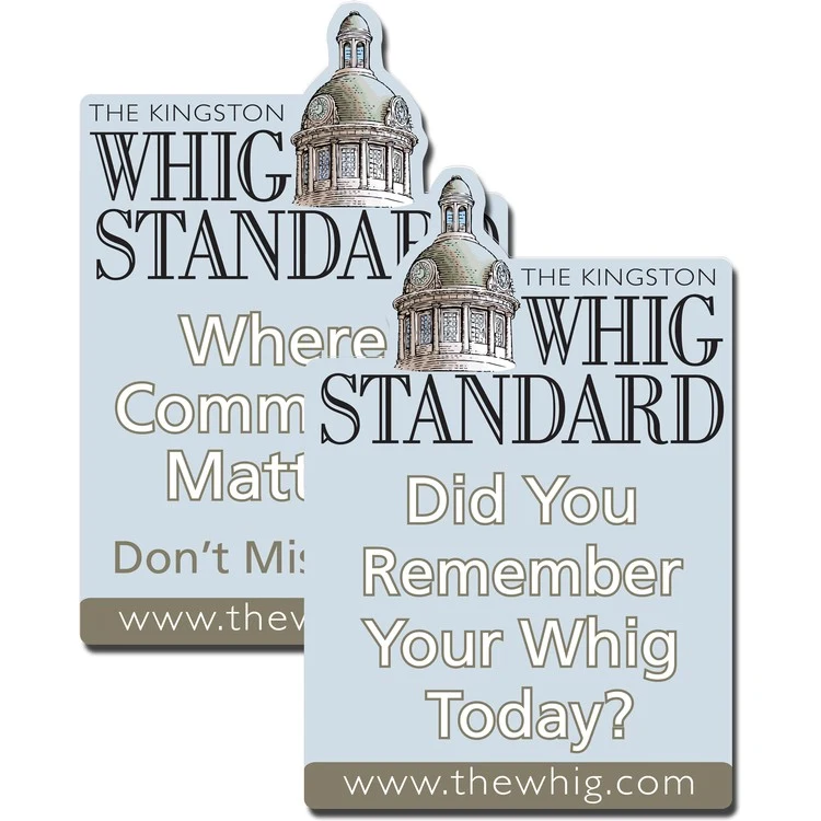 Custom Static Cling 2 Sided Decal 1