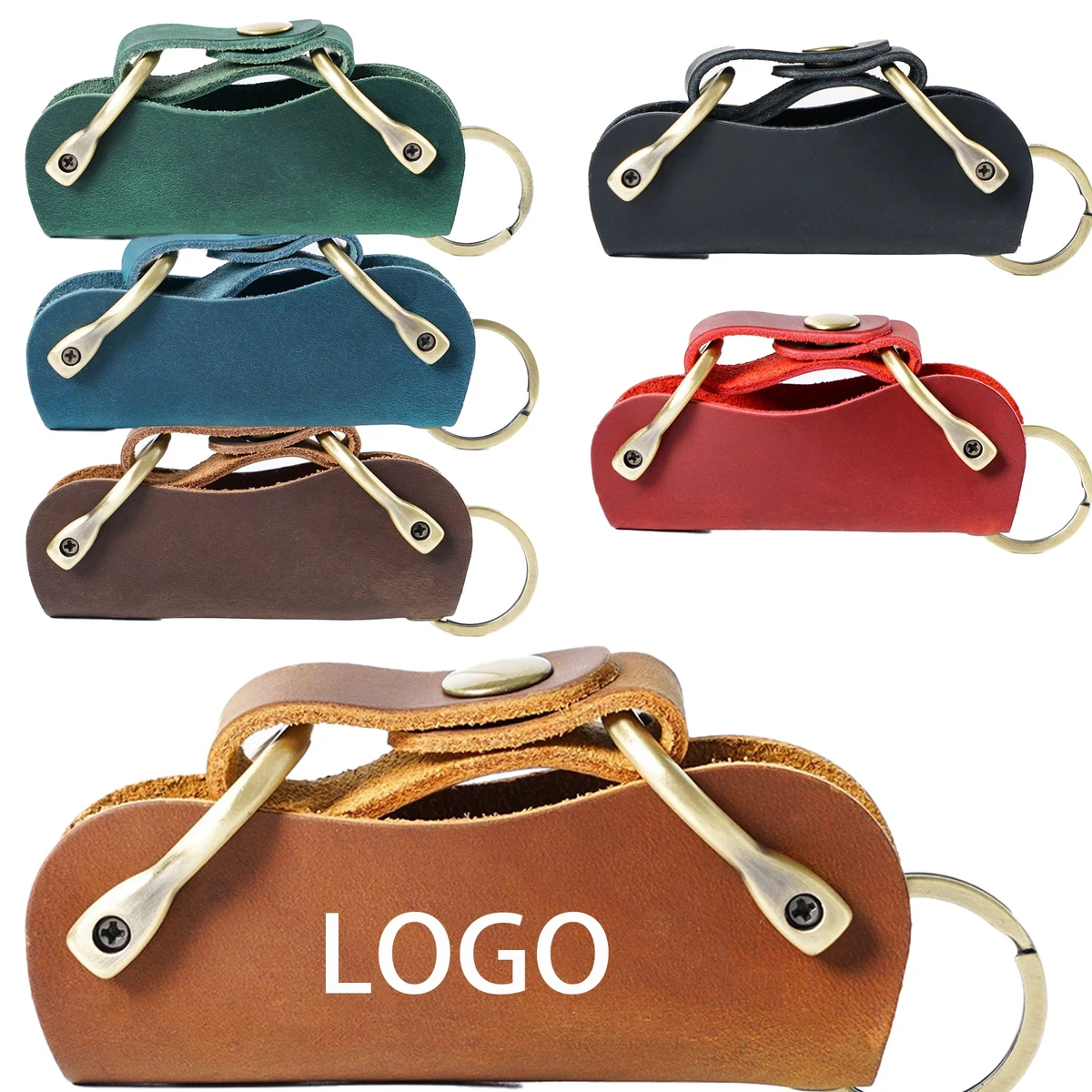 Multifunctional Cowhide Key Case 1