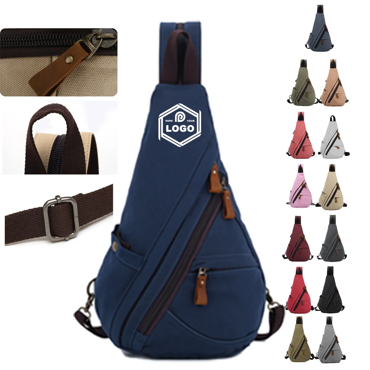 Canvas Shoulder Bag for Travel 1
