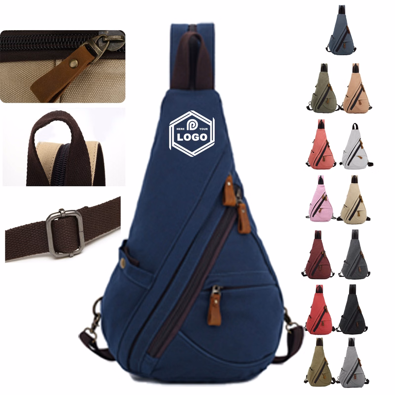 Canvas Shoulder Bag for Travel