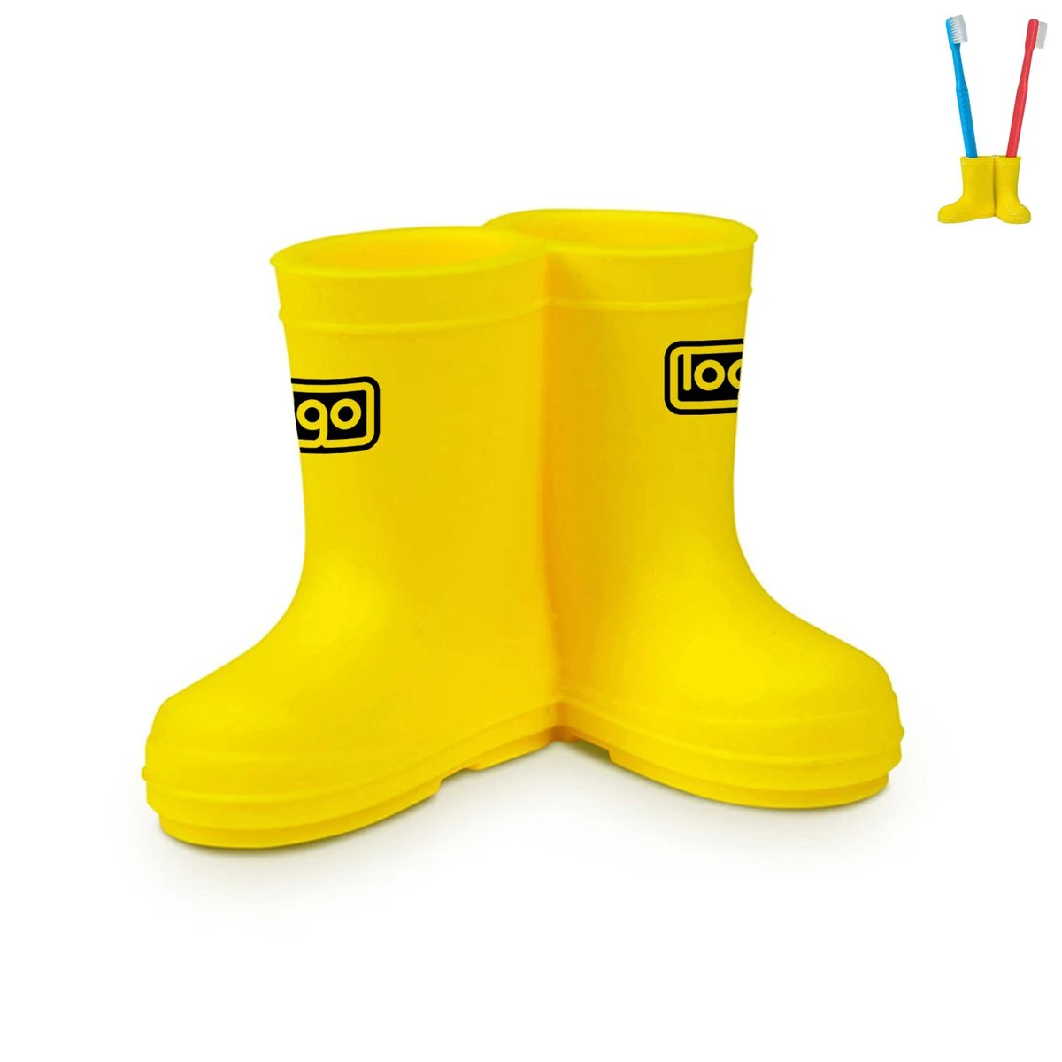 Rainboot Shaped Toothbrush Holder 1