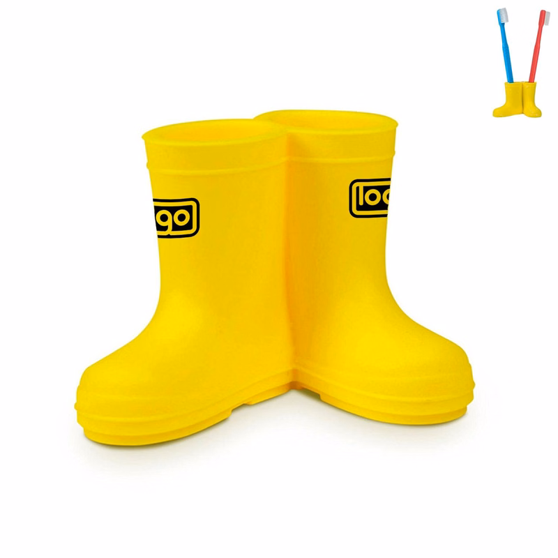Rainboot Shaped Toothbrush Holder