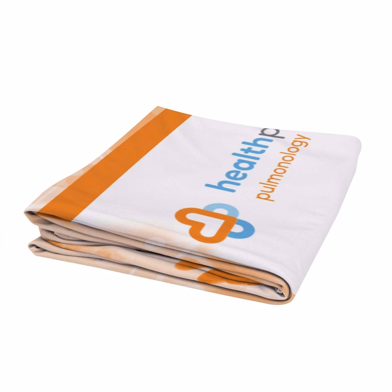 2'W x 54"H EuroFit™ Straight Wall Graphic Cover (Recycled Polyester Knit)