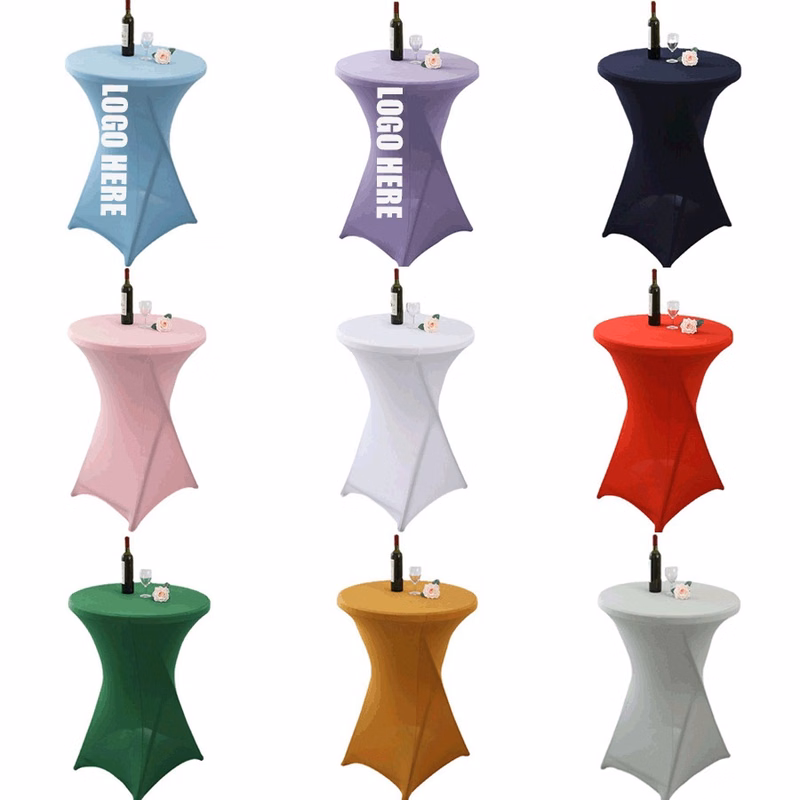 Cocktail Table Cover/Stretch Square Corners Tablecloth