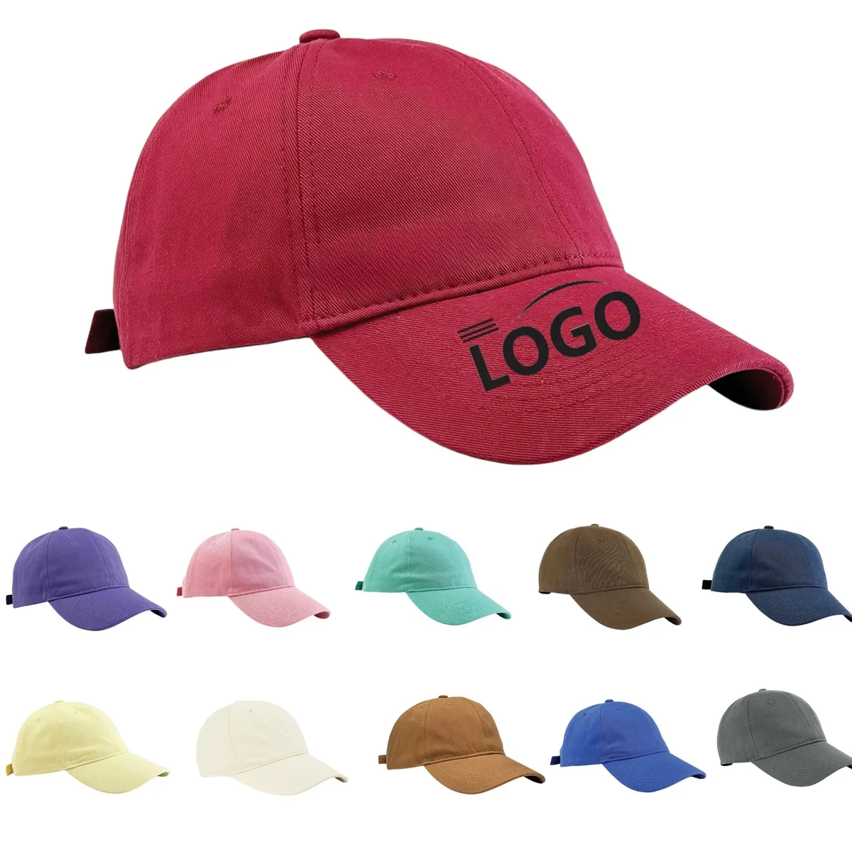 Customized Cotton Twill Embroidered Baseball Cap 1