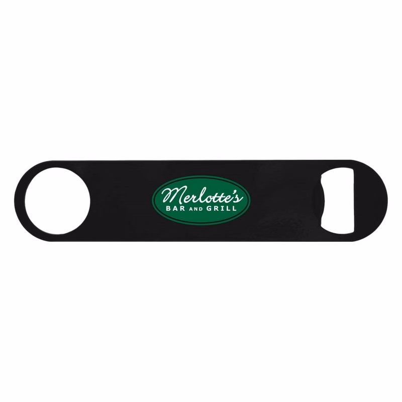 Bartender's Colored Stainless Steel Bottle Opener