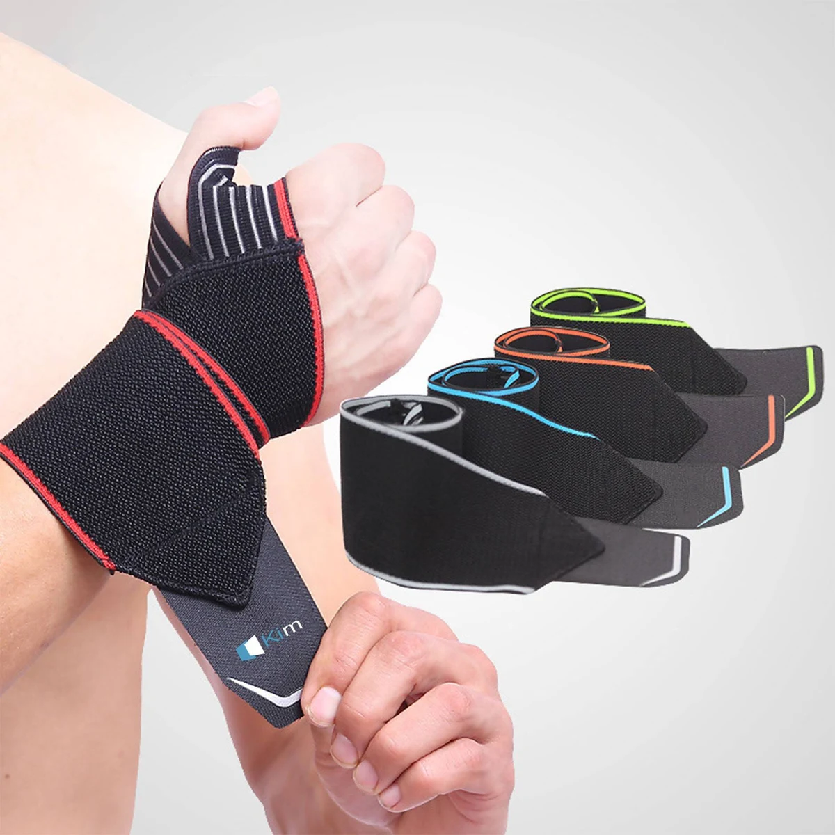 Training Protective Wristband Bandage A Pair 1