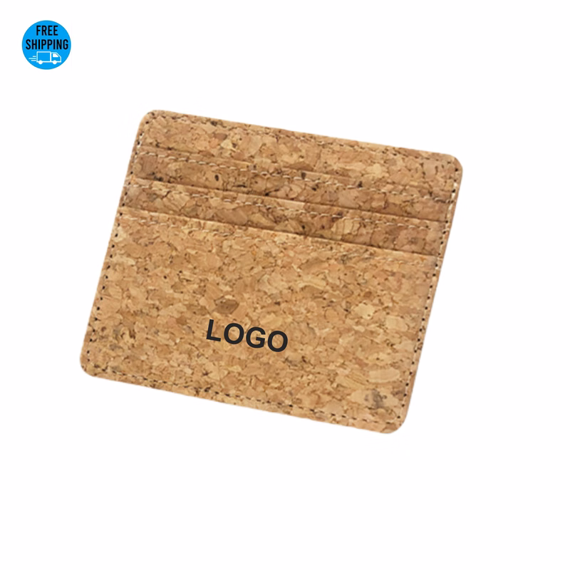 Slim Cork Card Holder
