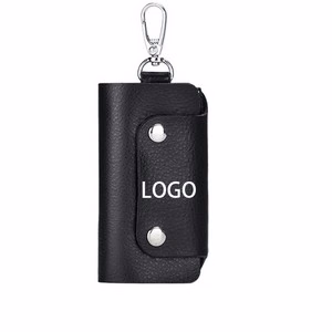 PU Key Wallet Bag With Zipper