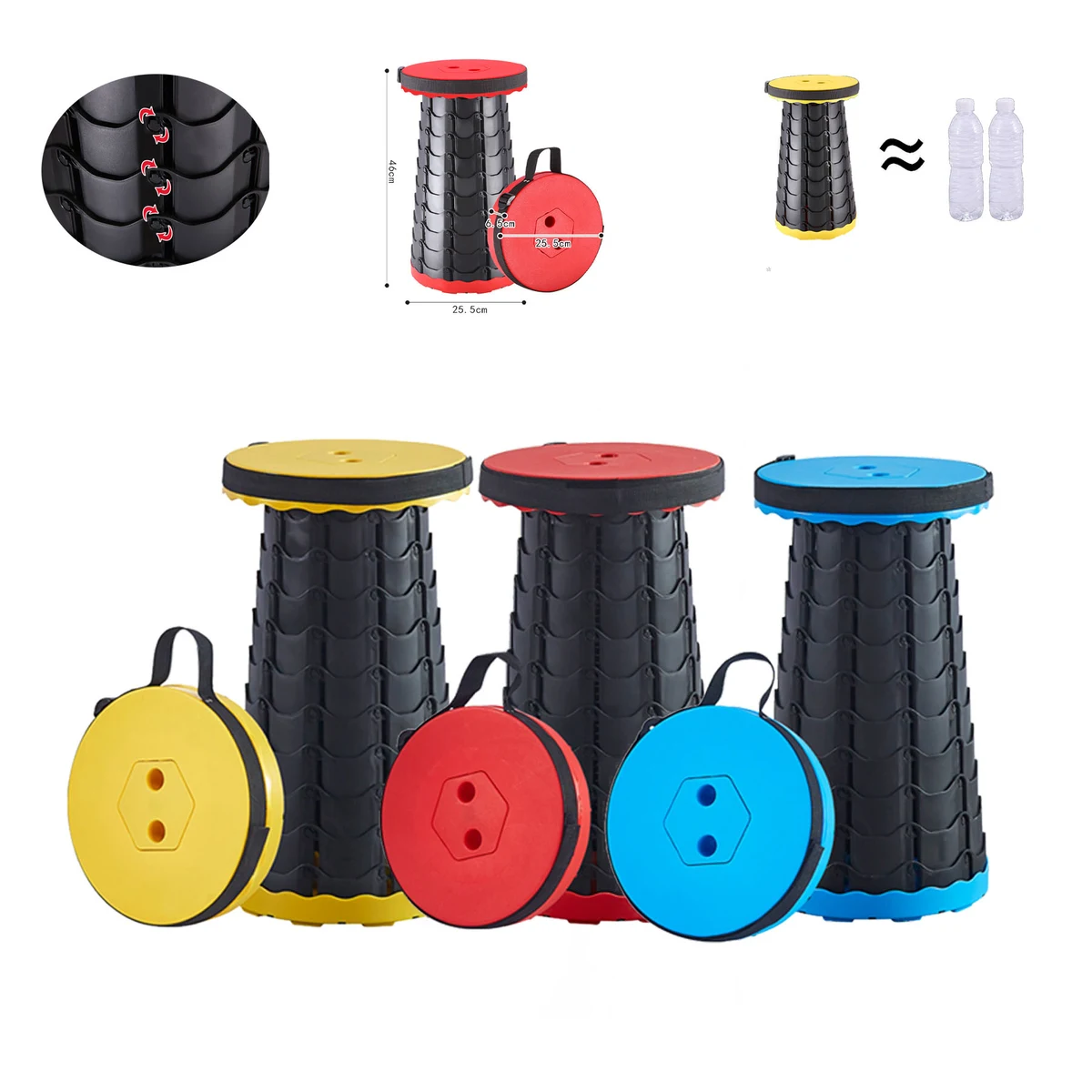 Retractable Folding Stool 1