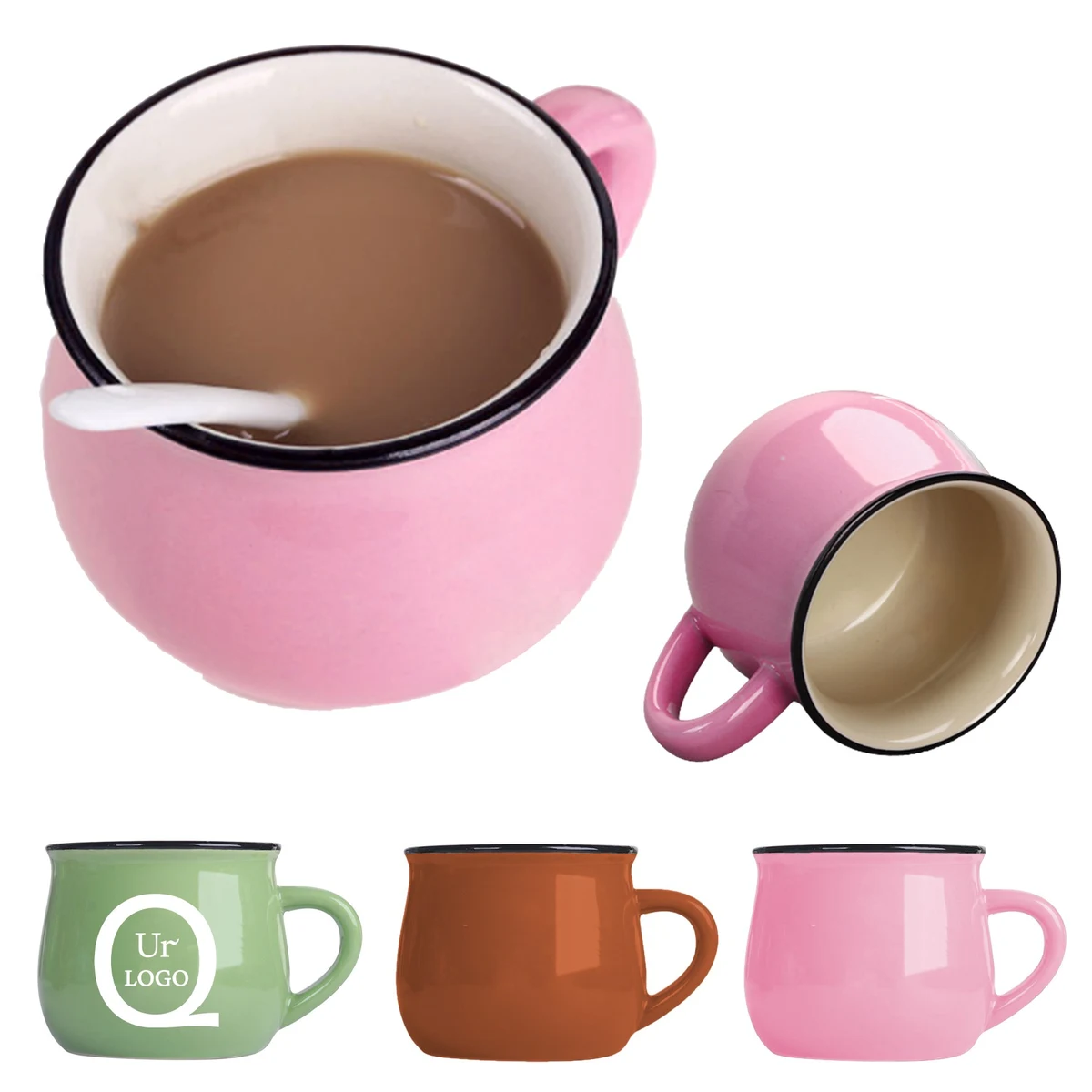 Colorful Big Belly Cup 1