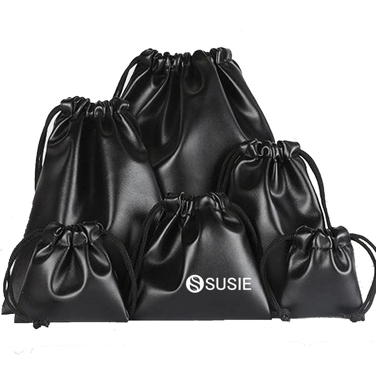 Mini Drawstring Pu Bag 1