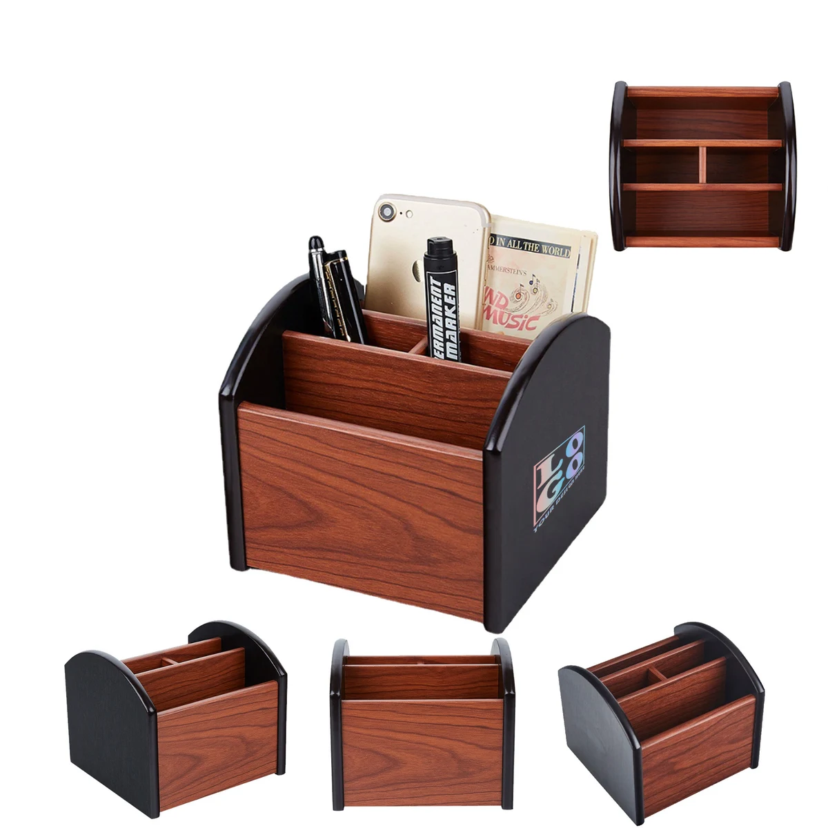 Custom Wood Pen Holder 1