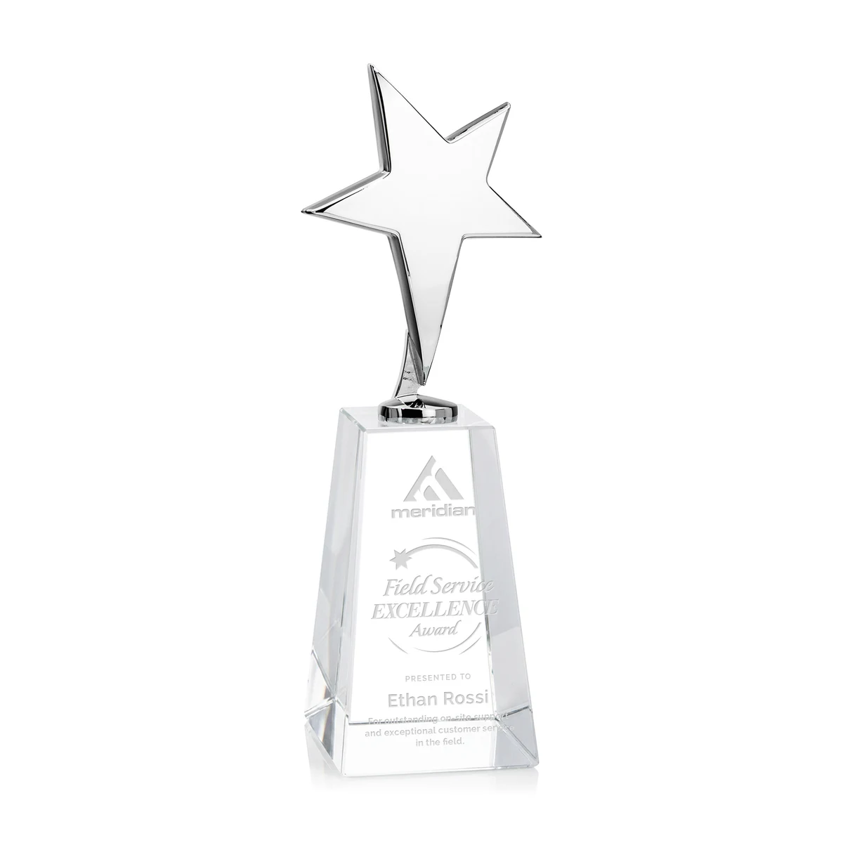 Tuscany Chrome Star on Novita Base - Clear 1