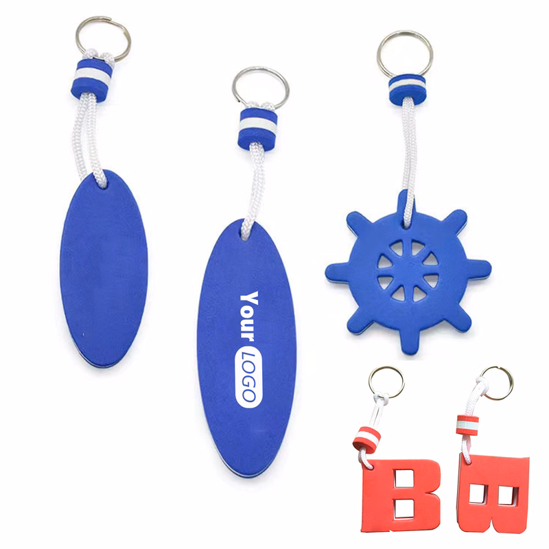Eva Bright And Durable Floating Keychain For Water Adventures