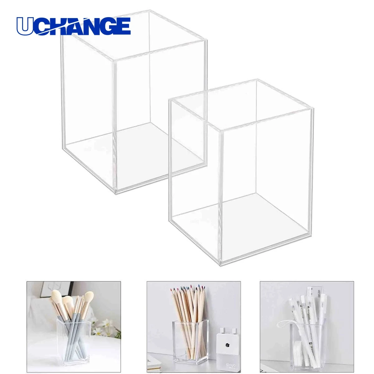 Acrylic Pen Pencil Holder Organizer 1