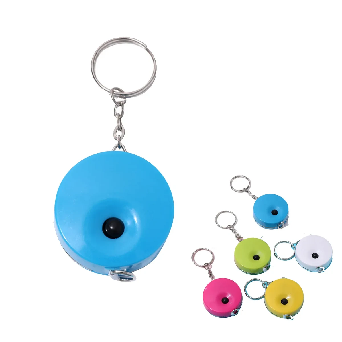 60 Inch Retractable Measuring Tape Keychain 1