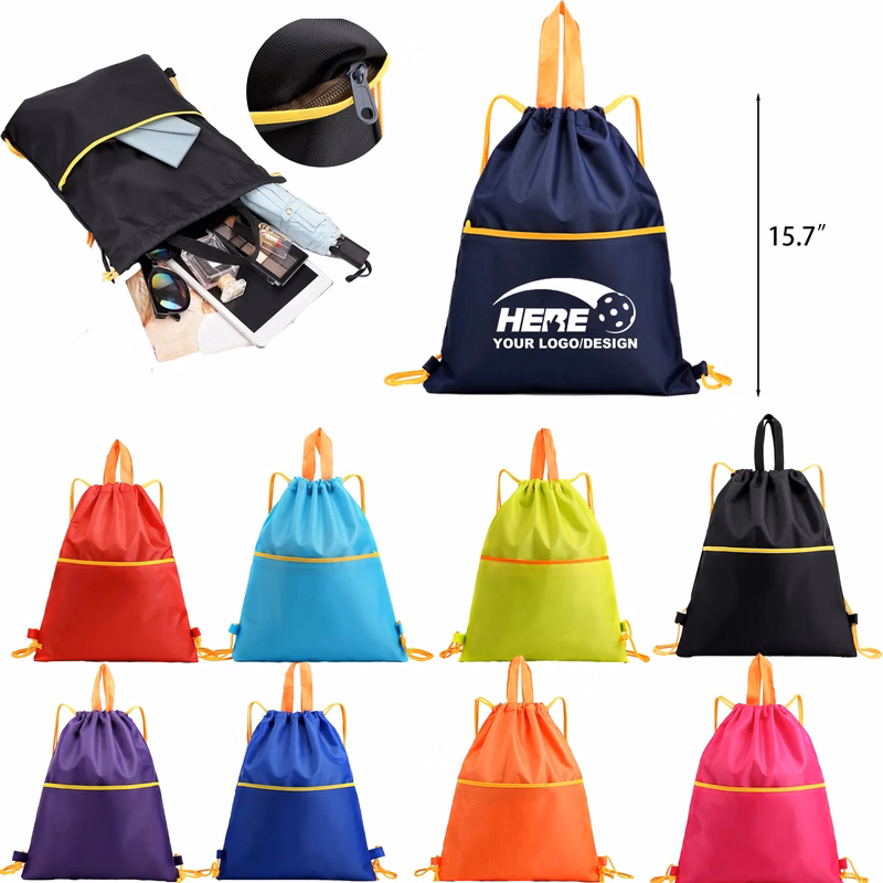 420D Waterproof Drawstring Backpack