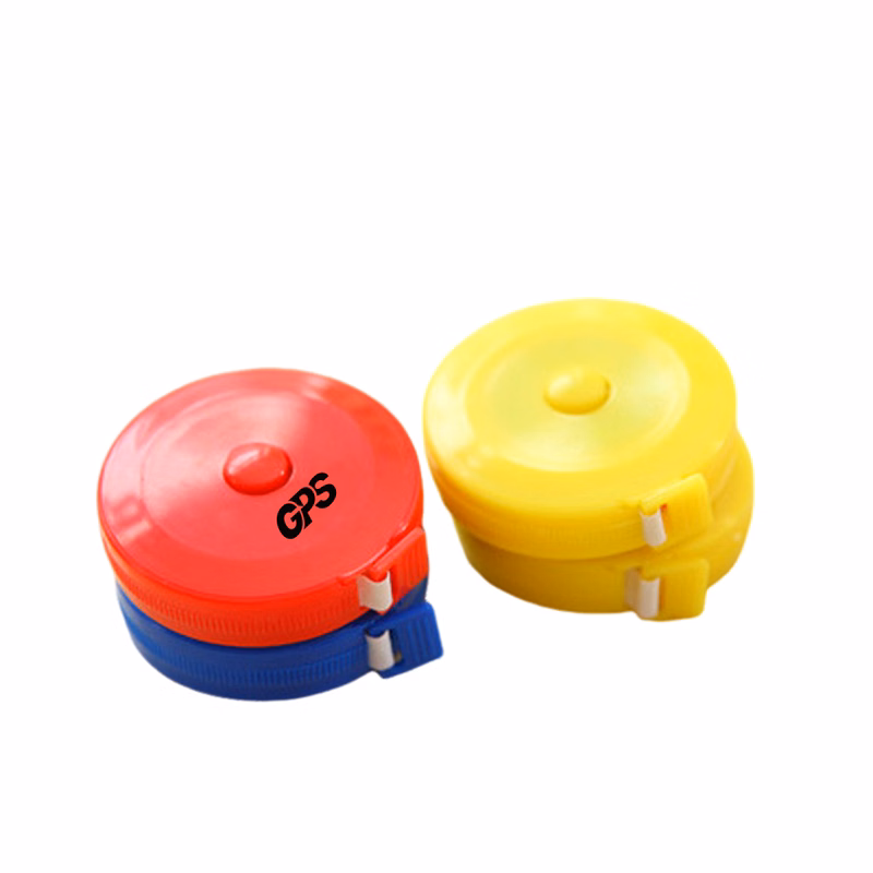 Round tape measure retractable