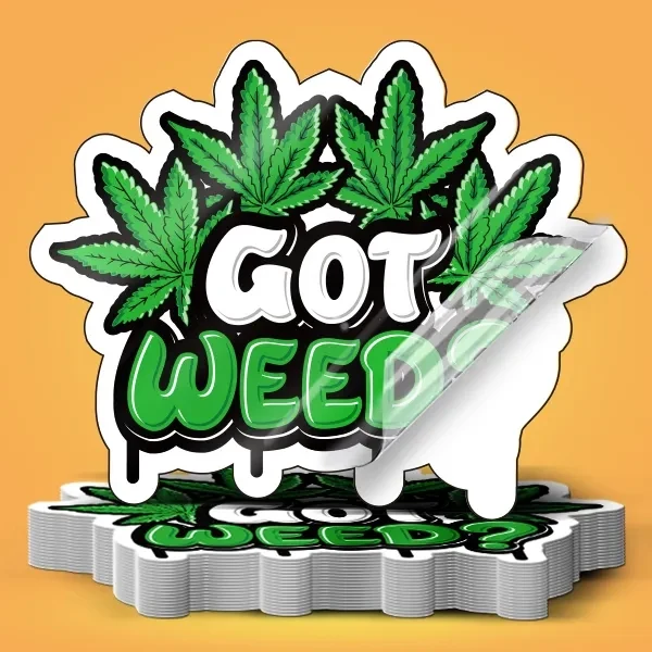 2" Custom Clear Stickers 1