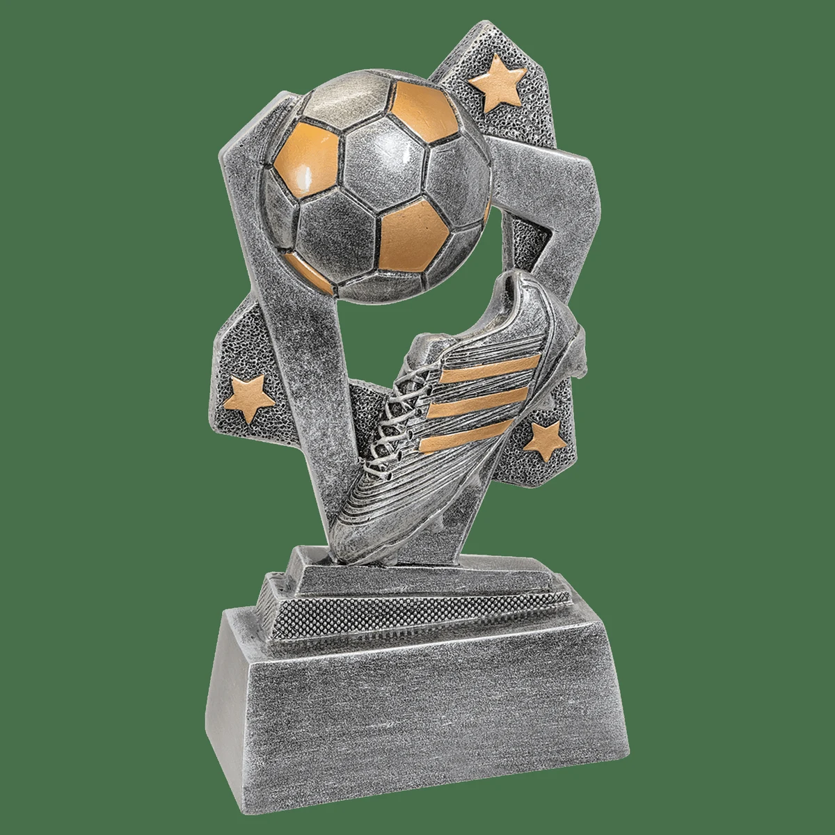 5-1/2" Tall Soccer Triumph Resin 1