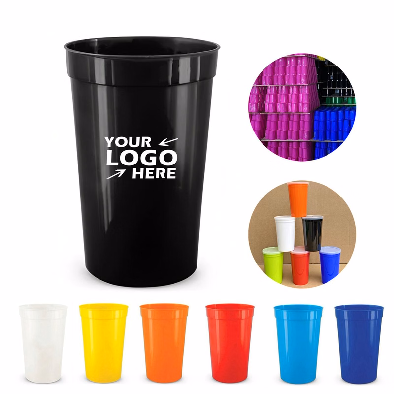 22 oz. Classic Stadium Cup - Assorted Bold Colors Available