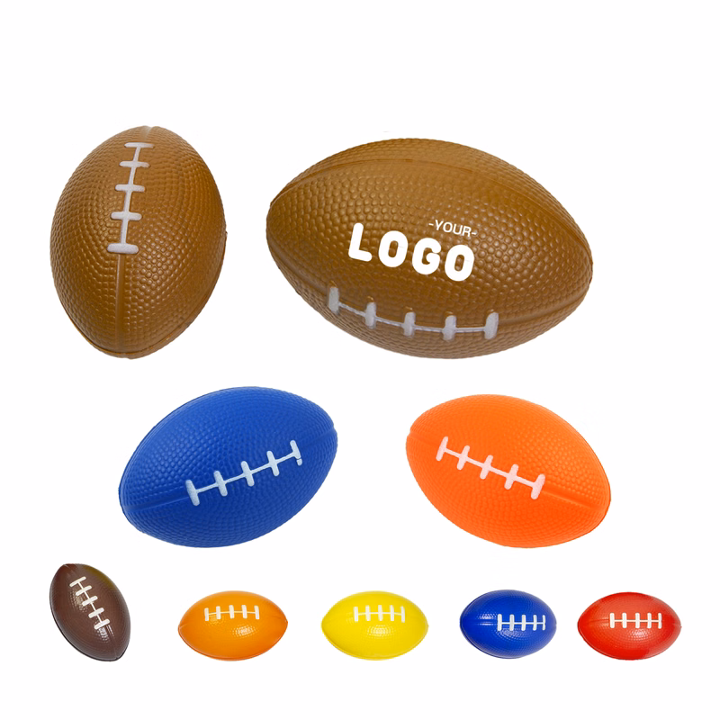 MOQ50 pcs PU Football Stress Reliever