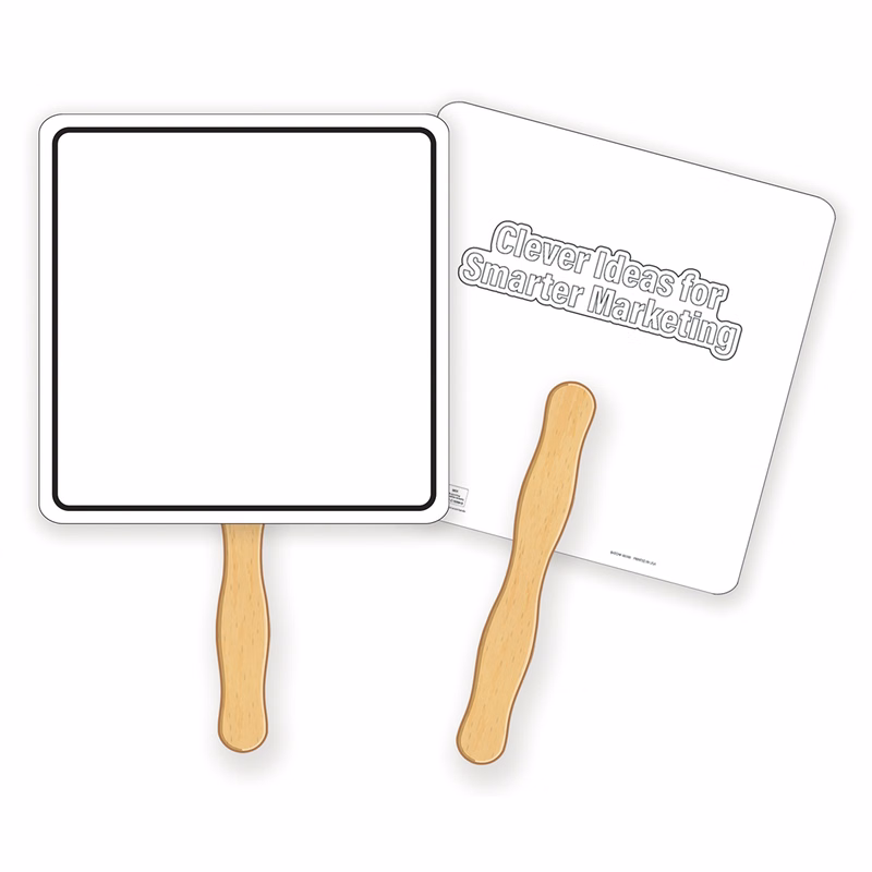 HAND FANS - Coloring Fan, Square Shape