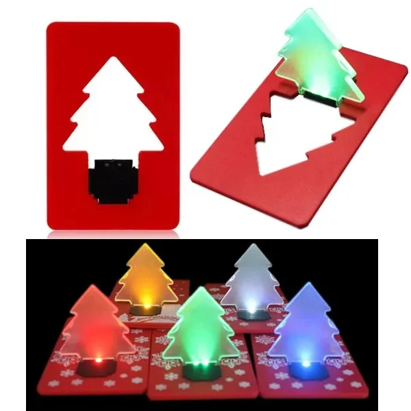 Christmas Tree Folding LED Card Light 1