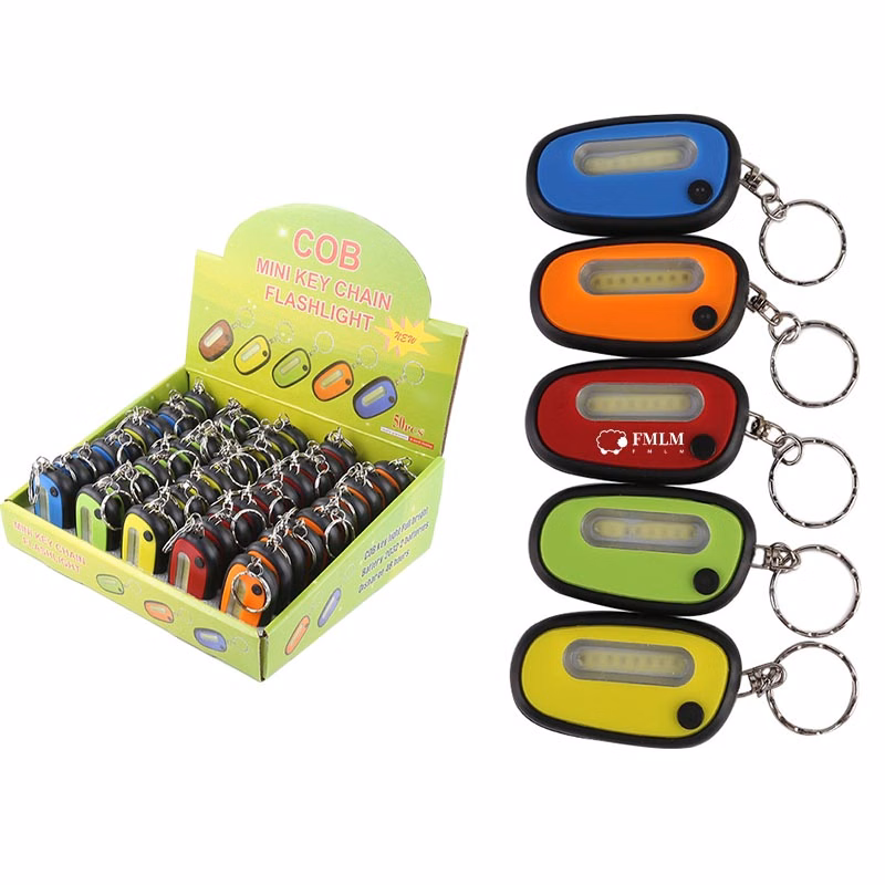COB Flashlight Keychain