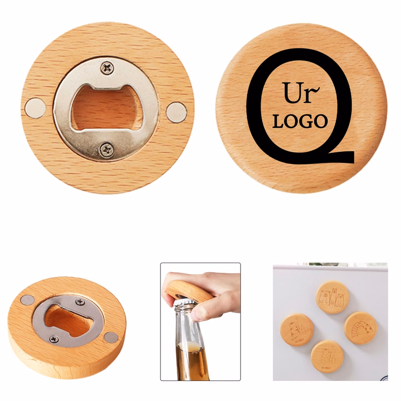 Cute Refrigerator Sticker Bottle Opener