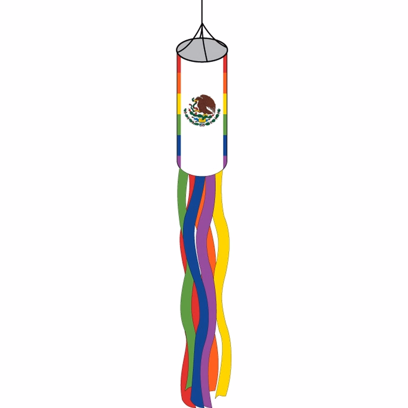 Mexico Pride Windsock