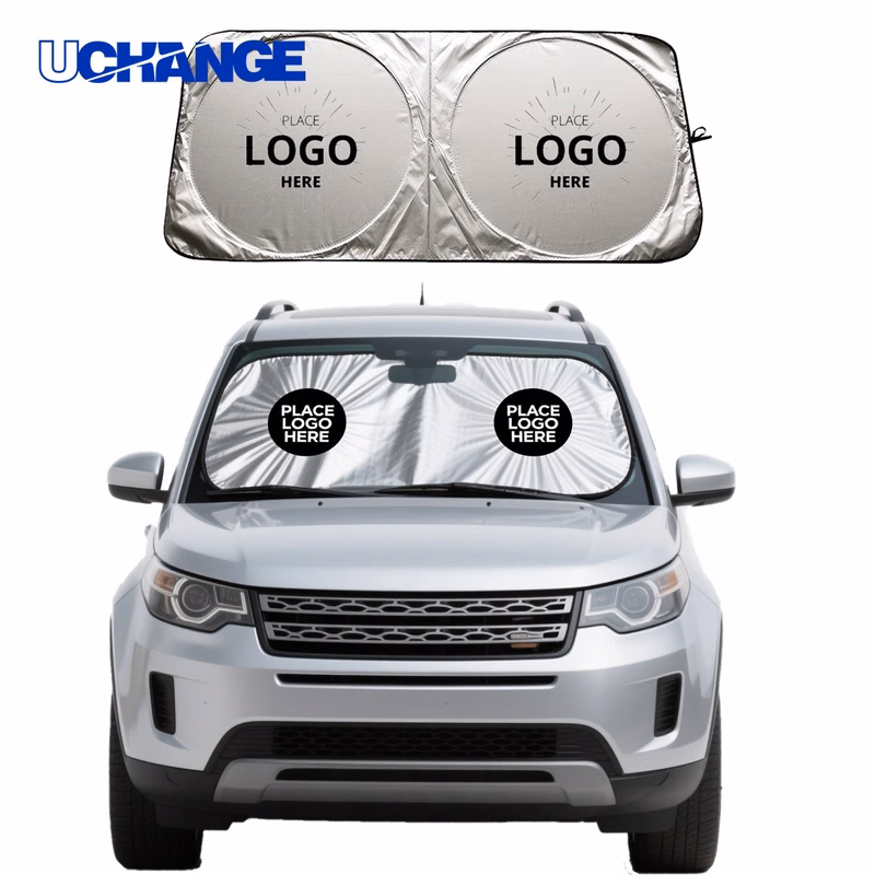 Double Circle Car Sunshade for Windshield