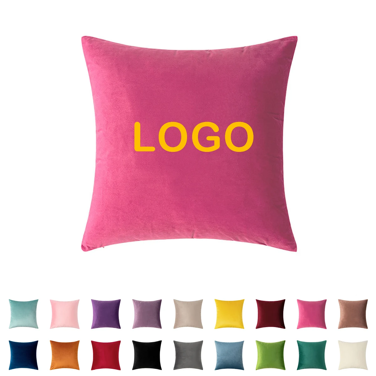 18x18 Velvet Pillow Covers 1