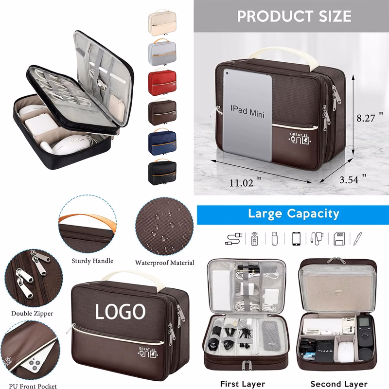Portable Cable Organizer Bags