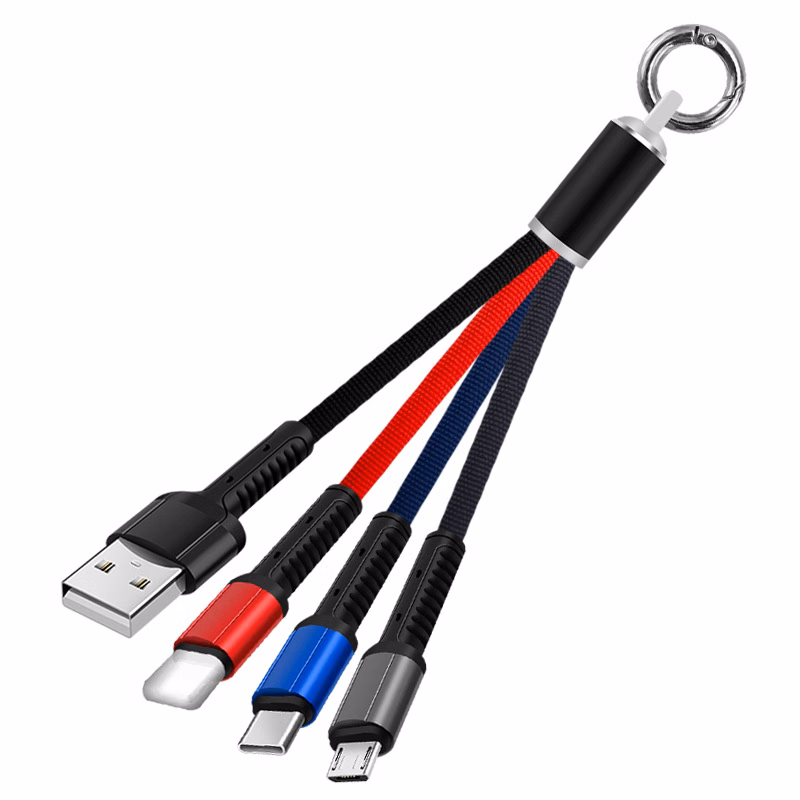 Portable Multi Charging Keychain