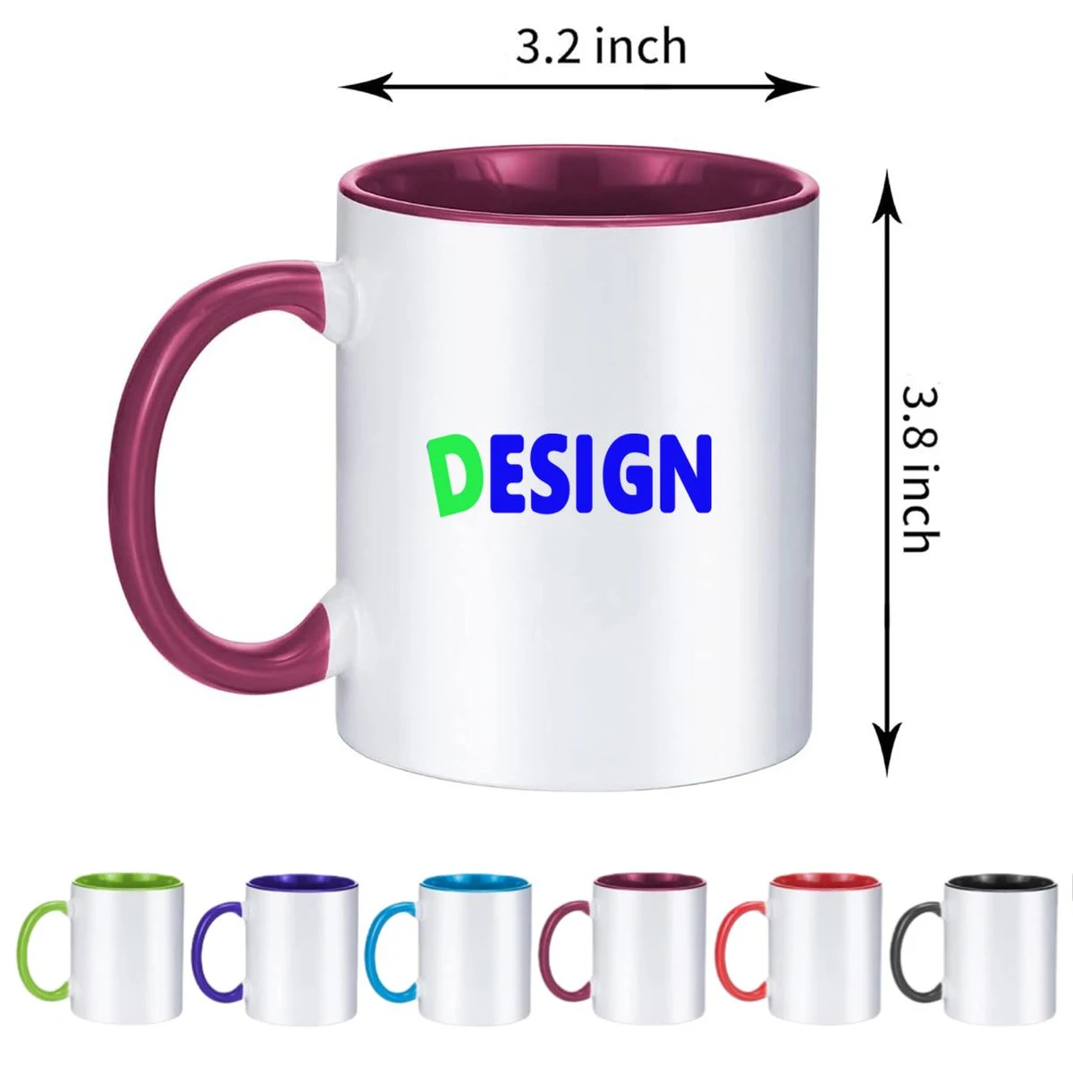 MOQ50 Custom 11oz Coffee Mug For Daily Gifting 1
