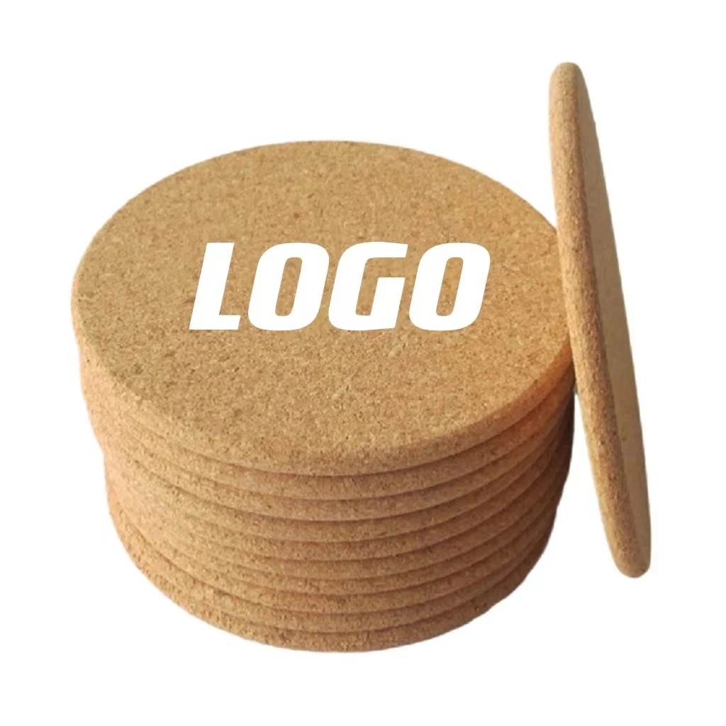 Custom Non-slip And Waterproof Cork Coaster 1