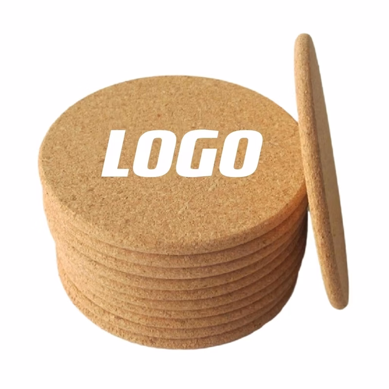 Custom Non-slip And Waterproof Cork Coaster
