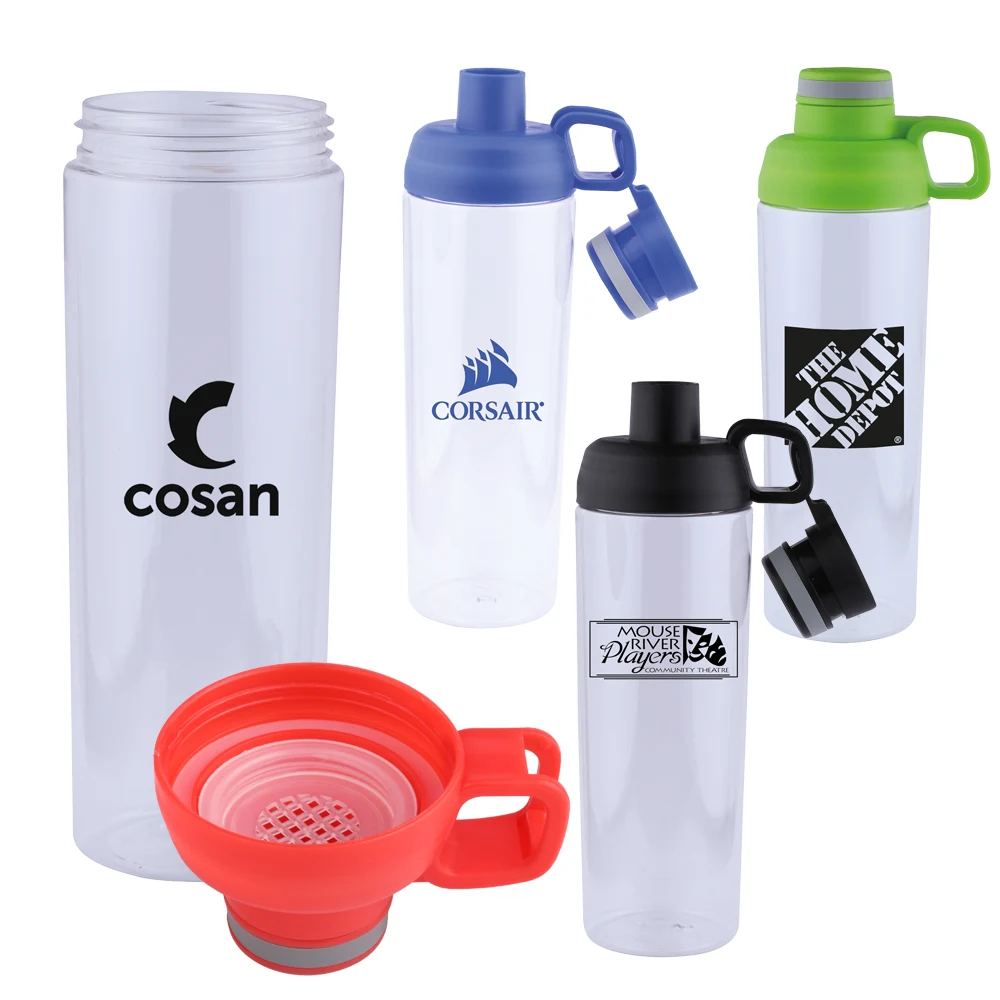 27 Oz. Typhoon Tritan Water Bottle w/Drink Cup Lid 1