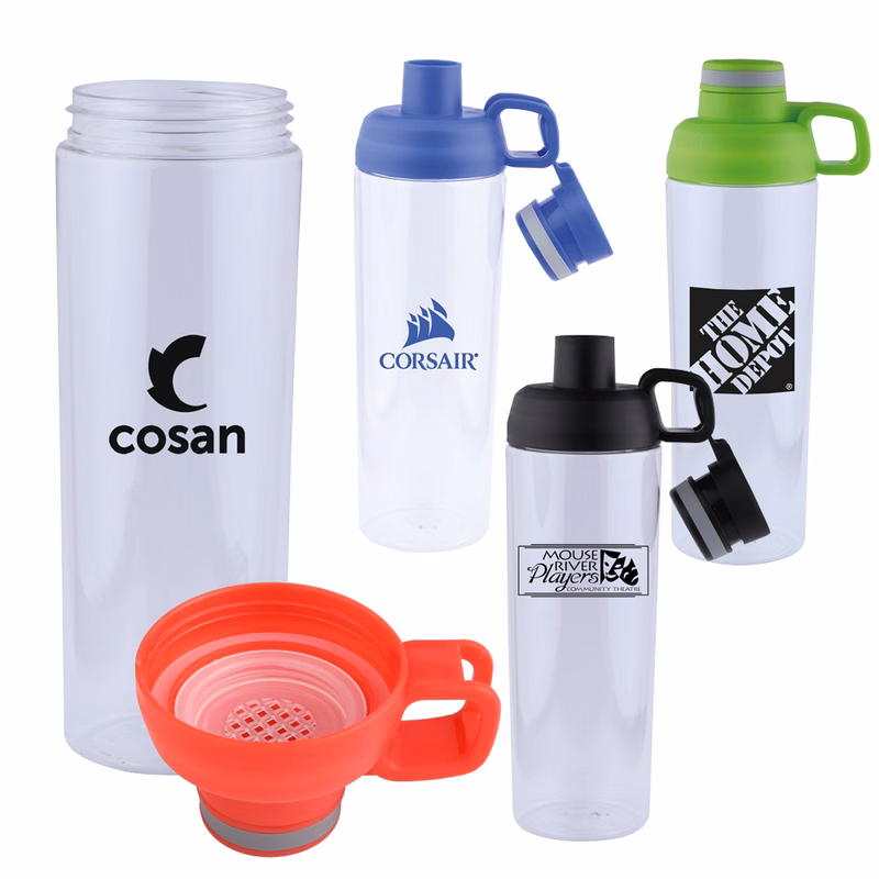 27 Oz. Typhoon Tritan Water Bottle w/Drink Cup Lid