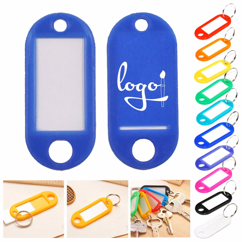 Colorful Plastic Key Tag