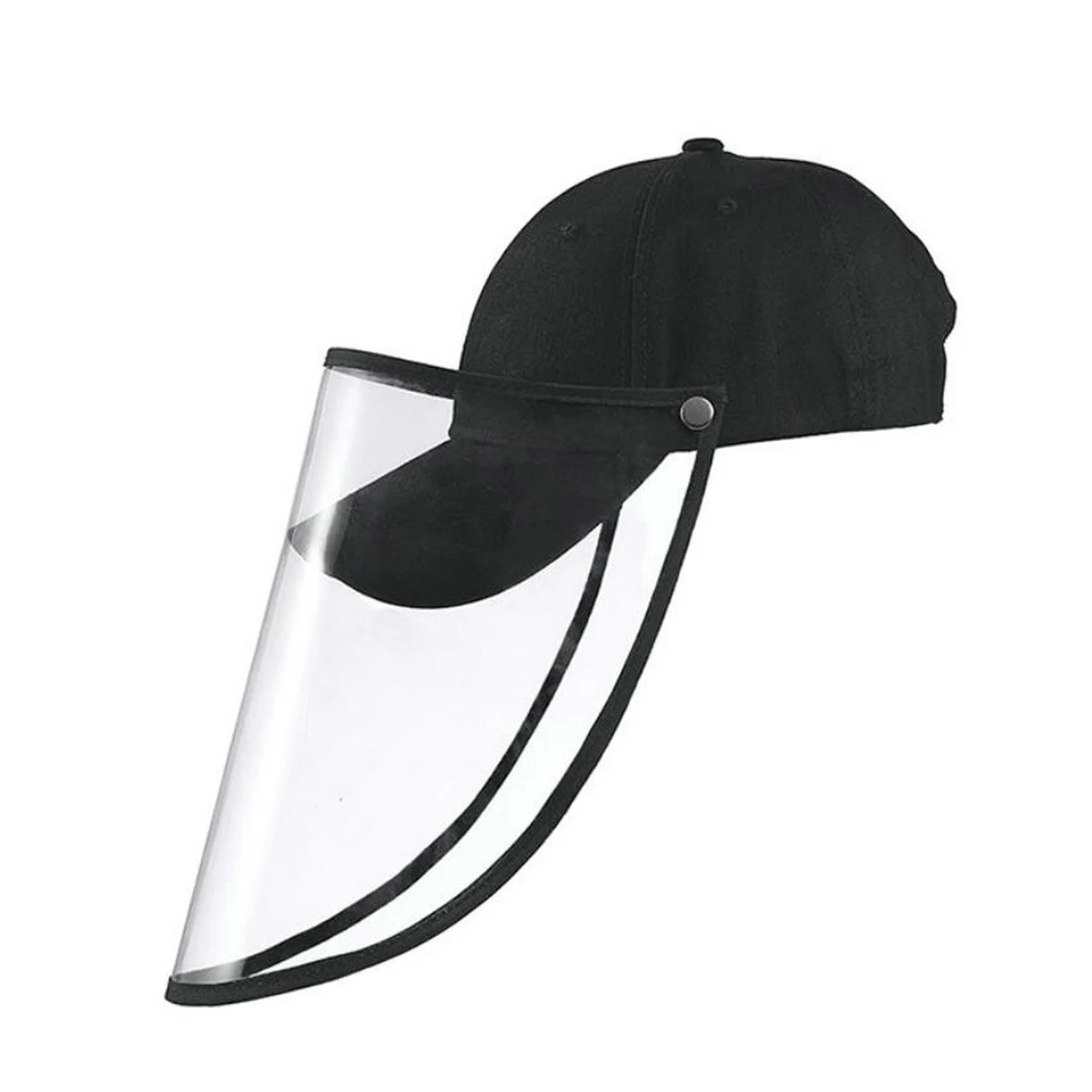 Baseball Caps with Clear Masks 1