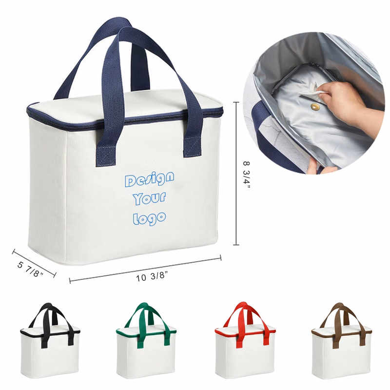 34oz Zippered Portable Outdoor Cooler Bag