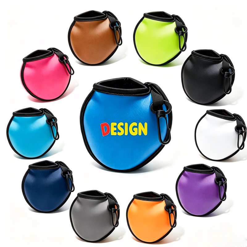 Clip-On Golf Ball Bag with Hook