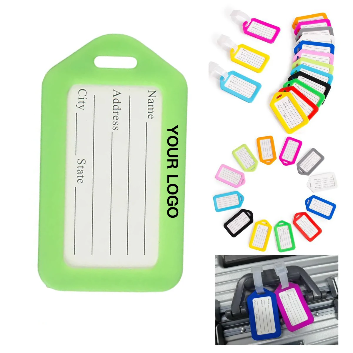 Travel Luggage Tag Holder for Suitcases 1