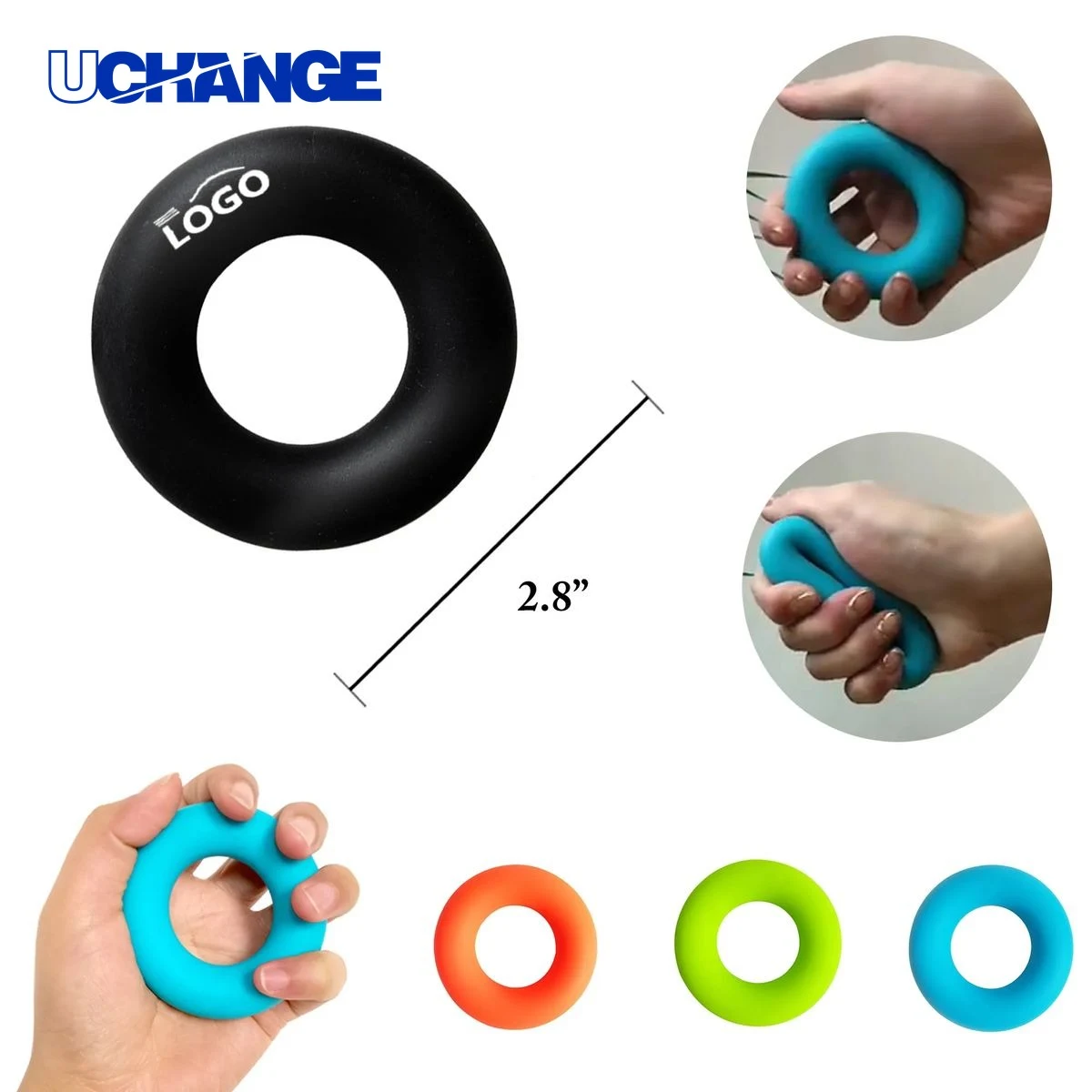 Silicone Hand Grip Ring Exerciser 1