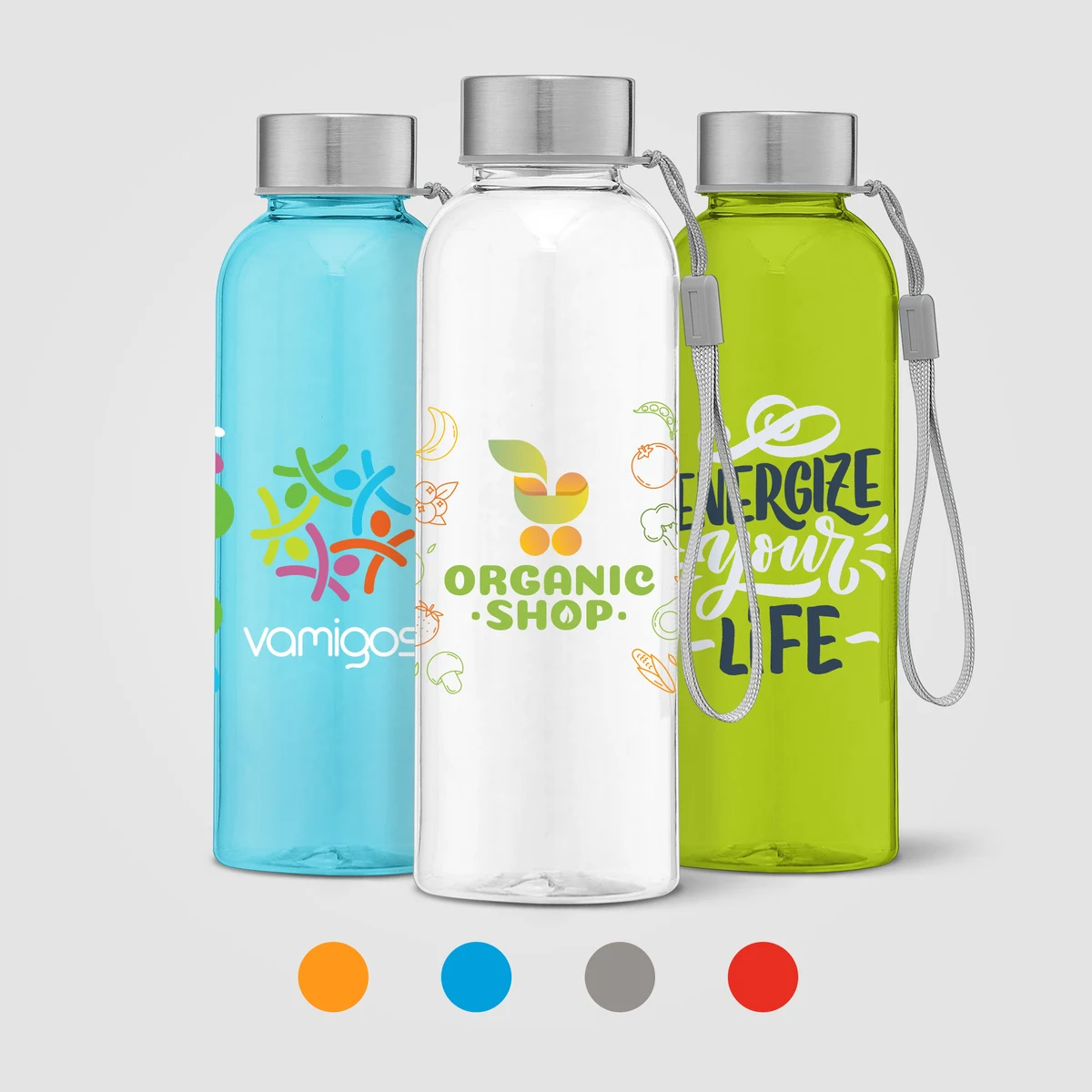 Skye - 17 oz. RPET Water Bottle with Wrist Strap 1